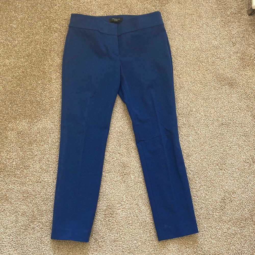 Ann Taylor Blue Dress Pants